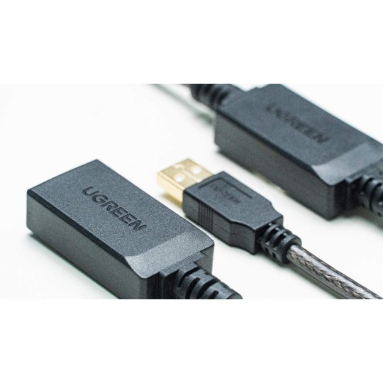 UGREEN USB 2.0 Active Extension Cable with Chipset - US121 - 10319
