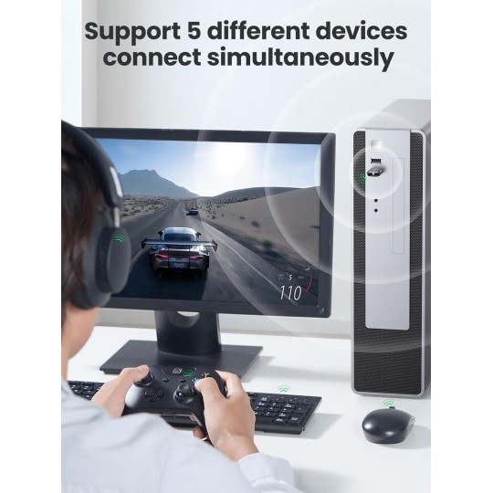 UGREEN USB Bluetooth 5.0 Adapter - CM390 - 80889