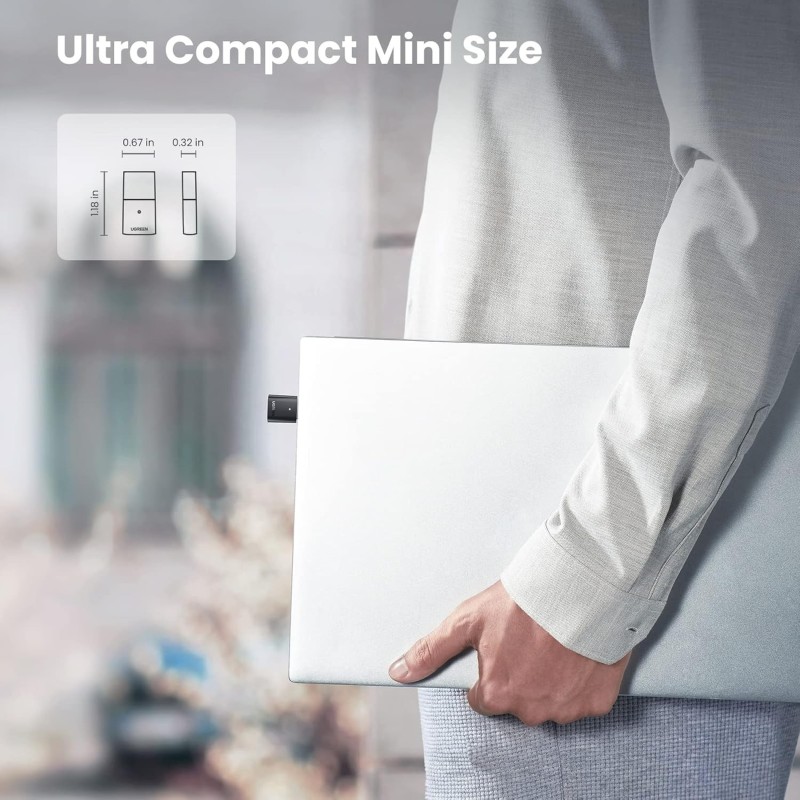 UGREEN USB Bluetooth 5.0 Adapter - CM390 - 80889