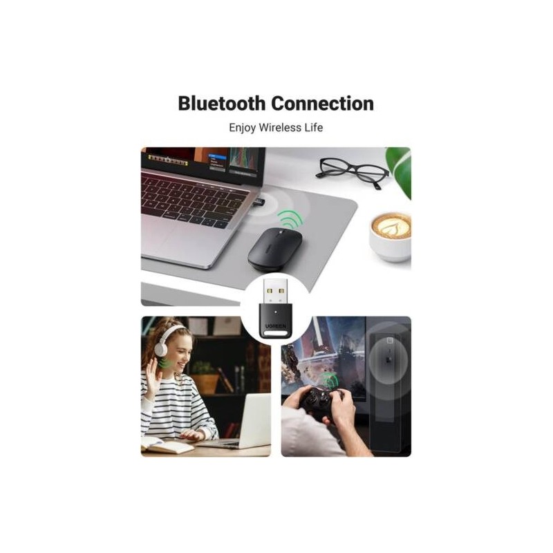 UGREEN Bluetooth 5.0 USB Adapter - CM390 - 80890