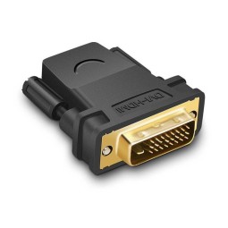 UGREEN DVI-D 24+1 Male to HDMI Female Adapter (Black) - 20124
