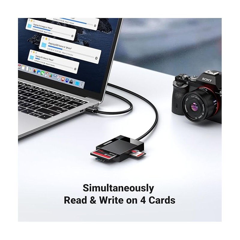 UGREEN USB 3.0 All-in-One Card Reader - CR125 - 30333