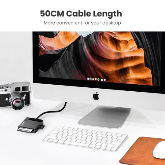 UGREEN USB 3.0 All-in-One Card Reader - CR125 - 30333