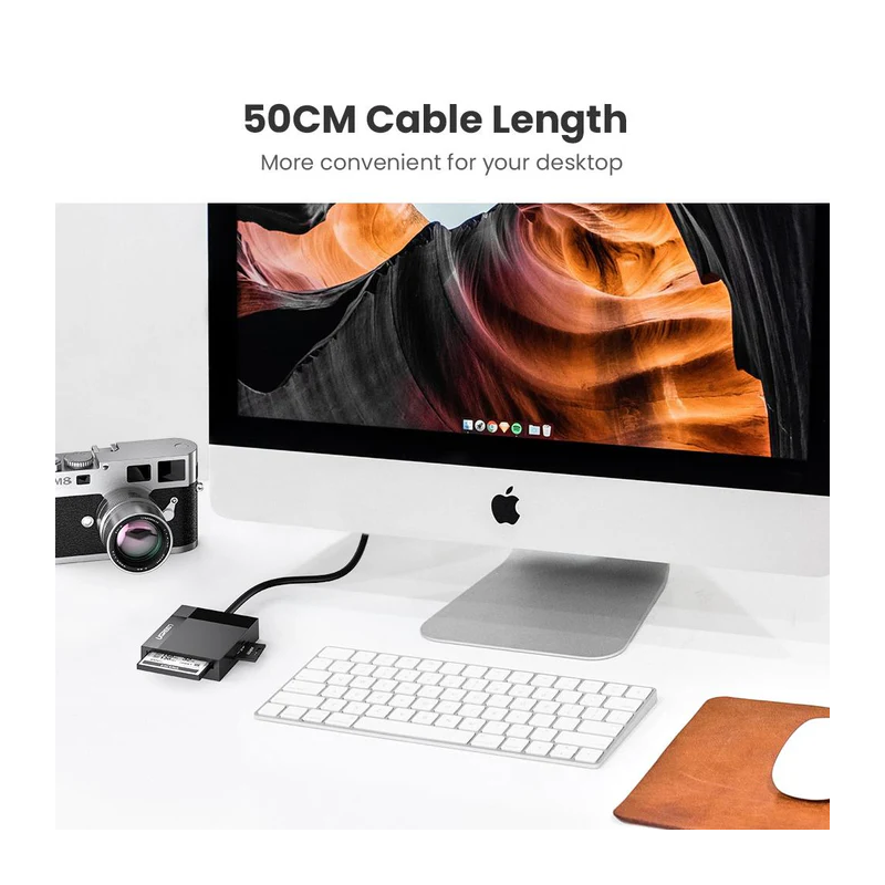 UGREEN USB 3.0 All-in-One Card Reader - CR125 - 30333