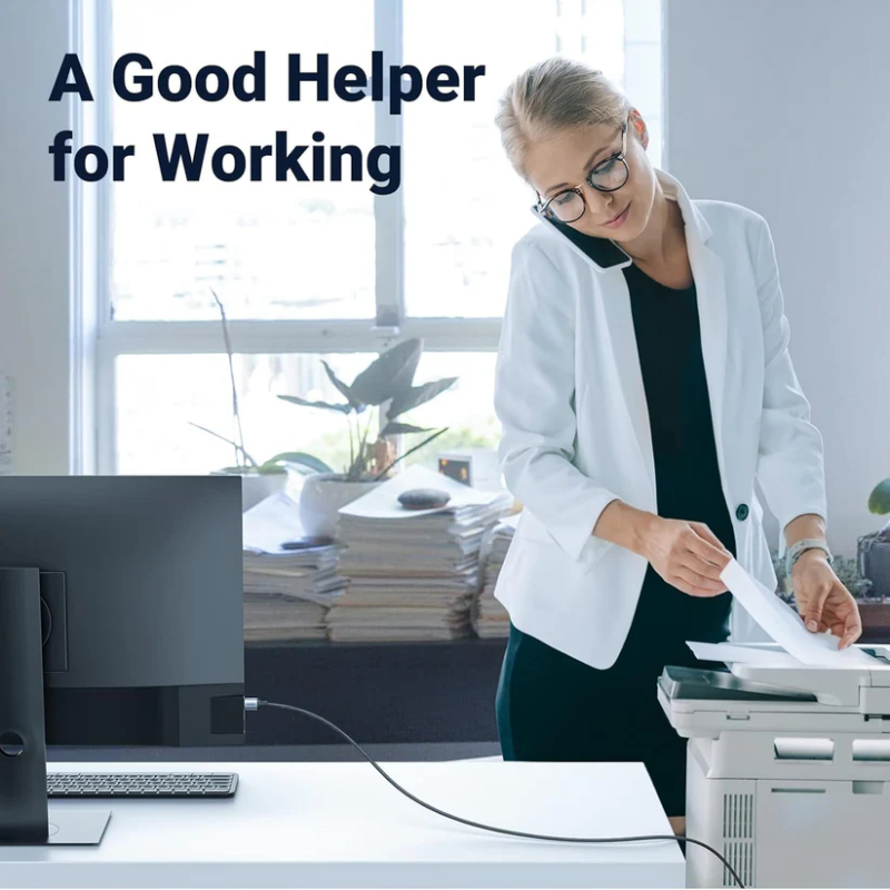 UGREEN USB 2.0 AM To BM Print Cable - US369 - 80801