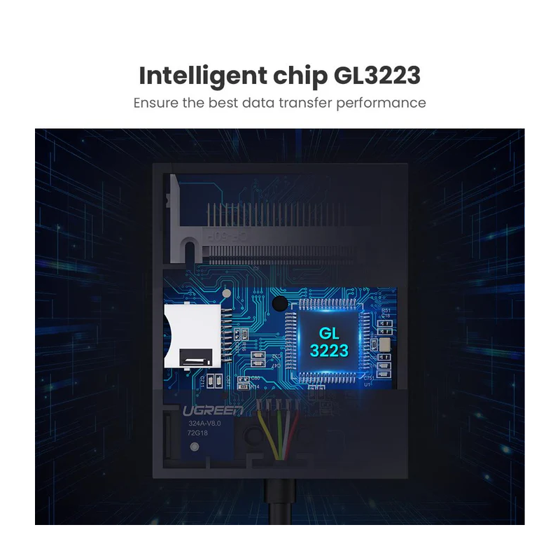 UGREEN USB 3.0 All-in-One Card Reader - CR125 - 30333