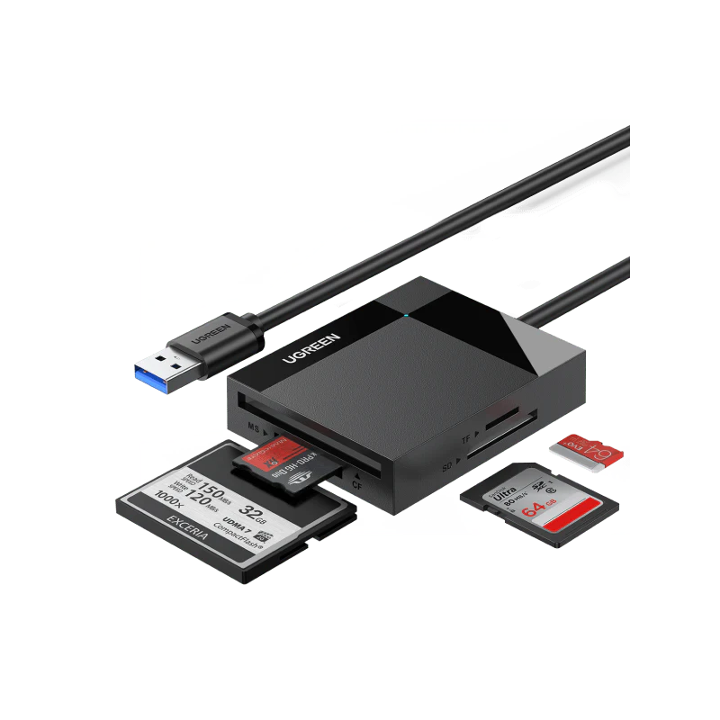 UGREEN USB 3.0 All-in-One Card Reader - CR125 - 30333