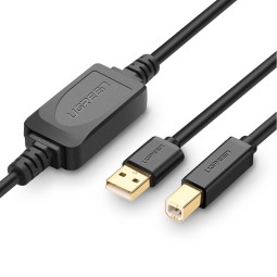 UGREEN USB 2.0 AM To BM Active Print Cable - US122 - 10374