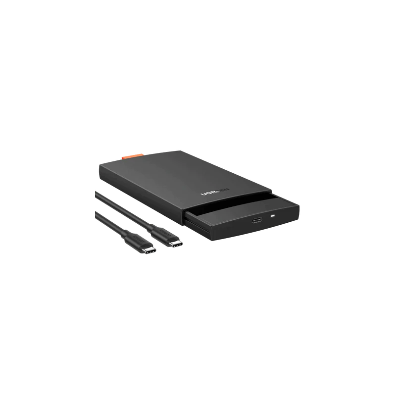 UGREEN USB 3.1 2.5" Hard Drive Enclosure 6G with USB-A to USB-C Cable + USB-C to USB-C Cable - US221 - 60735