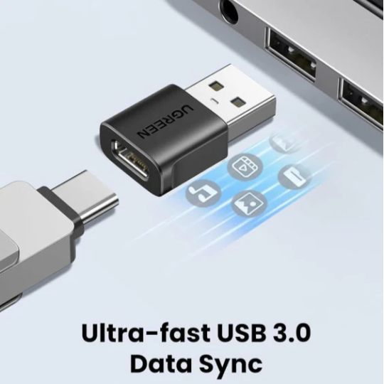 UGREEN USB-C Female to USB-A Male Adapter - US701 - 45275