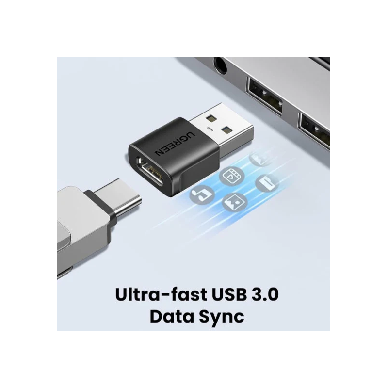 UGREEN USB-C Female to USB-A Male Adapter - US701 - 45275