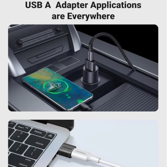 UGREEN USB-C Female to USB-A Male Adapter - US701 - 45275