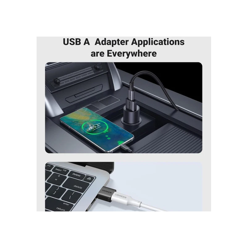UGREEN USB-C Female to USB-A Male Adapter - US701 - 45275