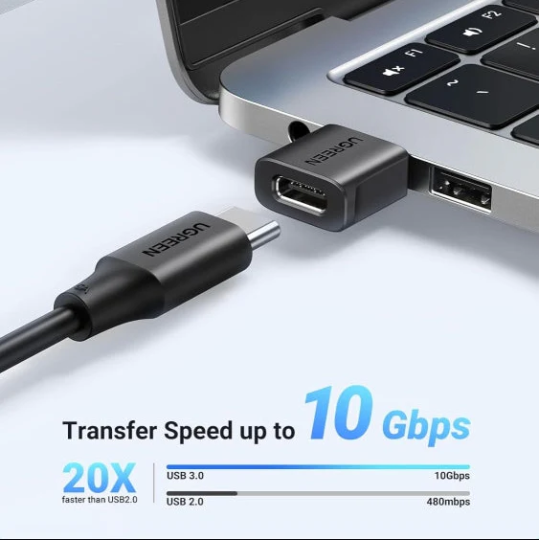 UGREEN USB-C Female to USB-A Male Adapter - US701 - 45275