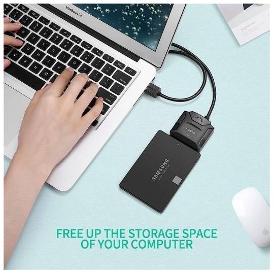 UGREEN USB to SATA Hard Drive Converter Cable EU - CR108 - 20611