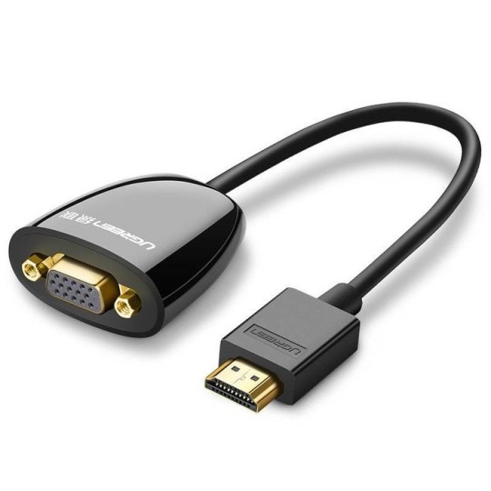 UGREEN HDMI to VGA Converter without Audio (Black) - MM105 - 40253