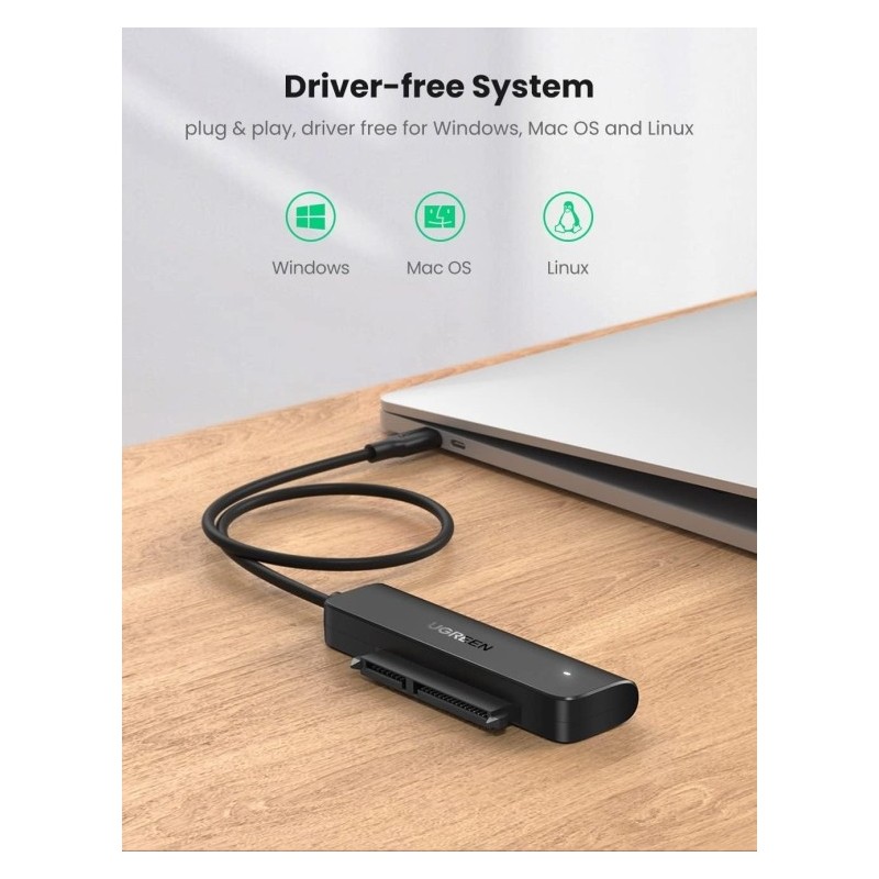 UGREEN USB-C 3.0 to 2.5-Inch SATA Converter - CM321 - 70610