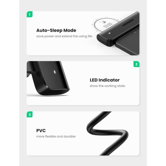 UGREEN USB-C 3.0 to 2.5-Inch SATA Converter - CM321 - 70610