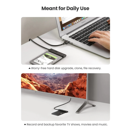 UGREEN USB-A to 2.5-Inch SATA Converter - CM321 - 70609