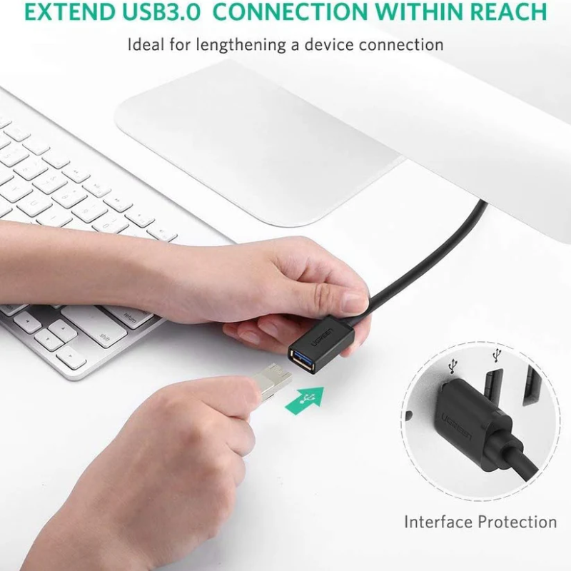 UGREEN USB 3.0 Extension Male Cable - US129 - 10368