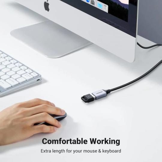 UGREEN USB 3.0 Extension Cable Aluminum Case - US115 - 10495