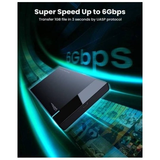 UGREEN USB-C 2.5 Inch Hard Drive Enclosure - US221 - 50743