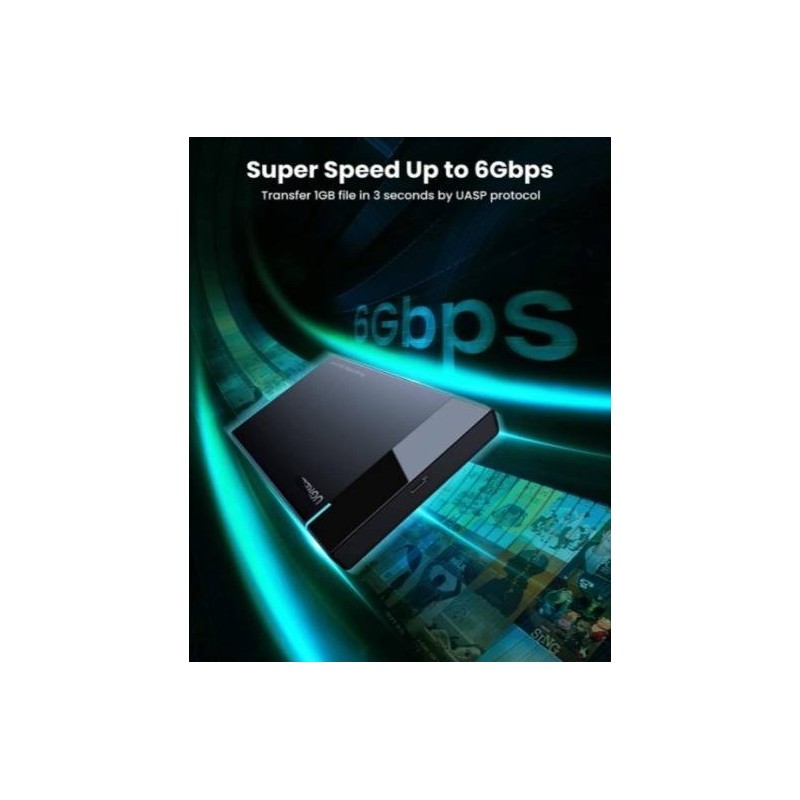 UGREEN USB-C 2.5 Inch Hard Drive Enclosure - US221 - 50743