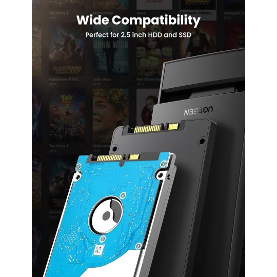 UGREEN USB 3.0 2.5Inch Hard Drive Box - CM237 - 60353