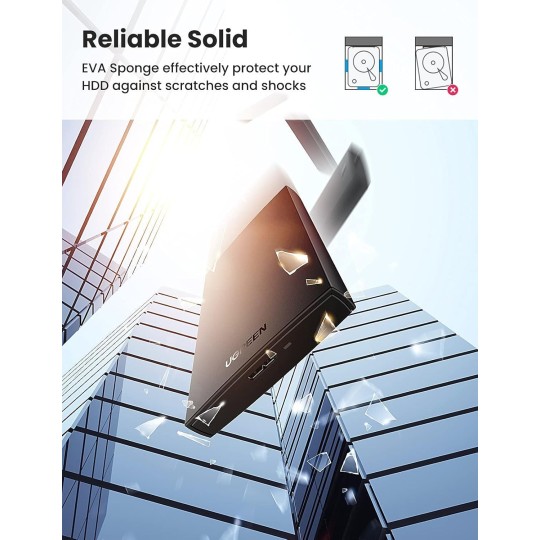 UGREEN USB 3.0 2.5Inch Hard Drive Box - CM237 - 60353