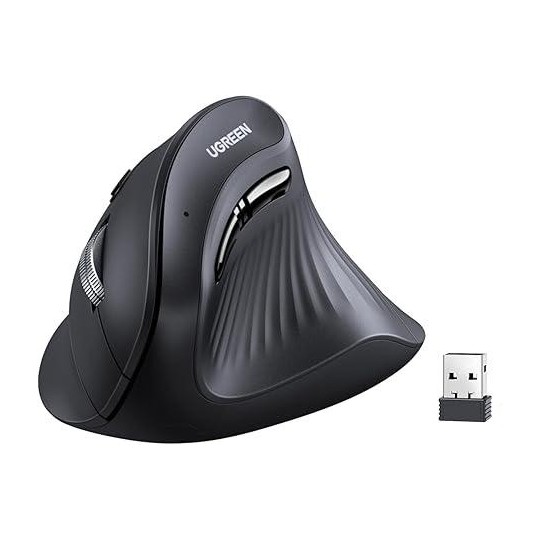 UGREEN Vertical Mouse Wireless Ergonomic Mouse - MU008 - 25444 - 45759