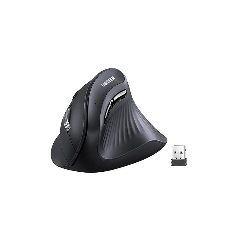 UGREEN Vertical Mouse Wireless Ergonomic Mouse - MU008 - 25444 - 45759