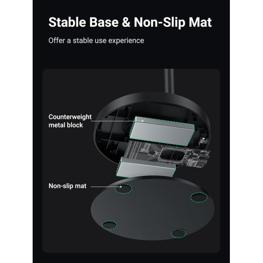 UGREEN Desktop USB Microphone With Smart Noise-Cancellig - CM379 - 10934