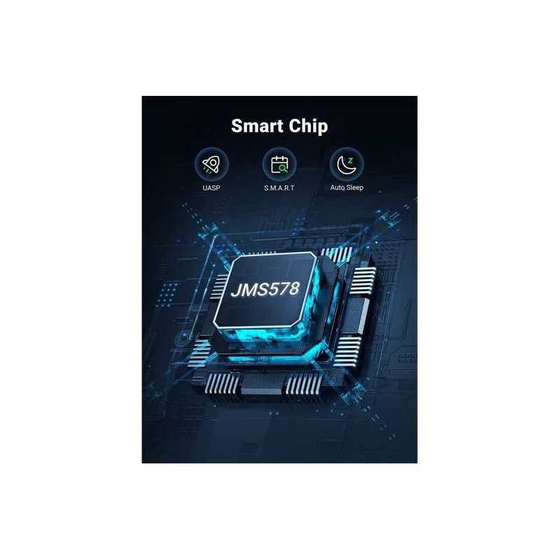 UGREEN 2.5 Inch Hard Drive Enclosure with Micro USB to USB-A Cable 5G - CM471 - 30725