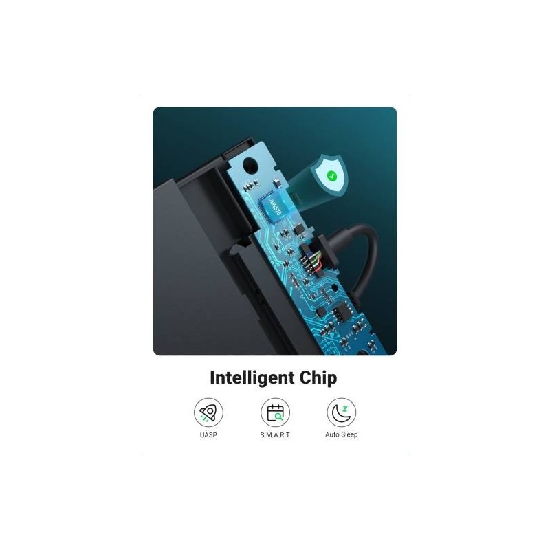 UGREEN 2.5 Inch Hard Drive Enclosure with Cable 5G - CM471 - 30719