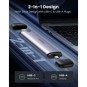 UGREEN USB-C+USB-A M.2 M-Key Hard Drive Enclosure 10G - CM353 - 70532