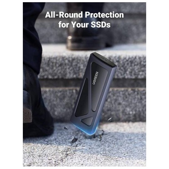 UGREEN USB-C Female to M.2 M-Key 10G Enclosure C TO C Cable - CM400 - 10902