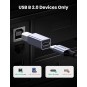 UGREEN USB2.0 USB-C/F to USB2.0 B/M Adapter - US382 - 20120