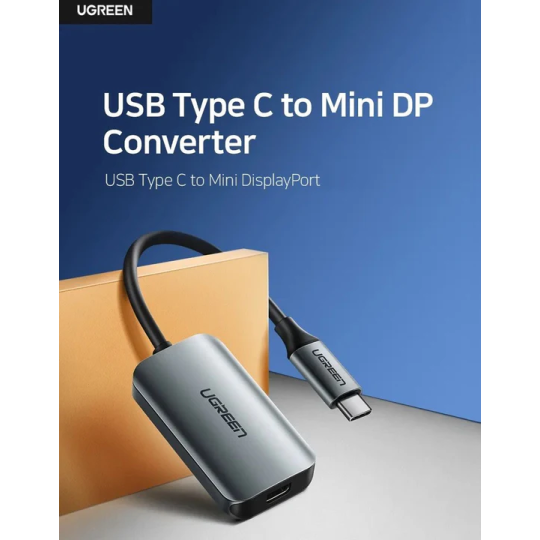 UGREEN USB-C to Mini DisplayPort Female Adapter - CM236 - 60351