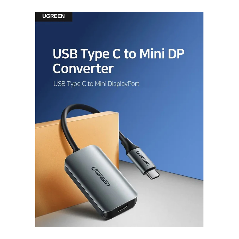 UGREEN USB-C to Mini DisplayPort Female Adapter - CM236 - 60351