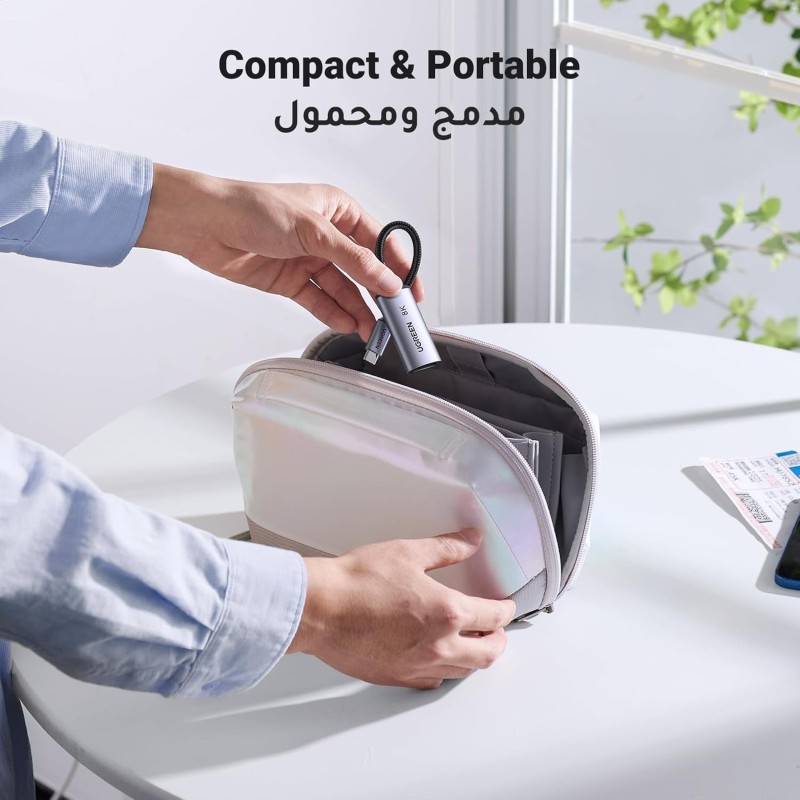 UGREEN 15575 8K@60Hz USB C to DisplayPort 1.4 Adapter Cable 4K@240Hz - CM654 - 15575