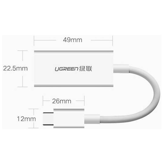 UGREEN USB-C to DisplayPort Adapter - MM130 - 40372
