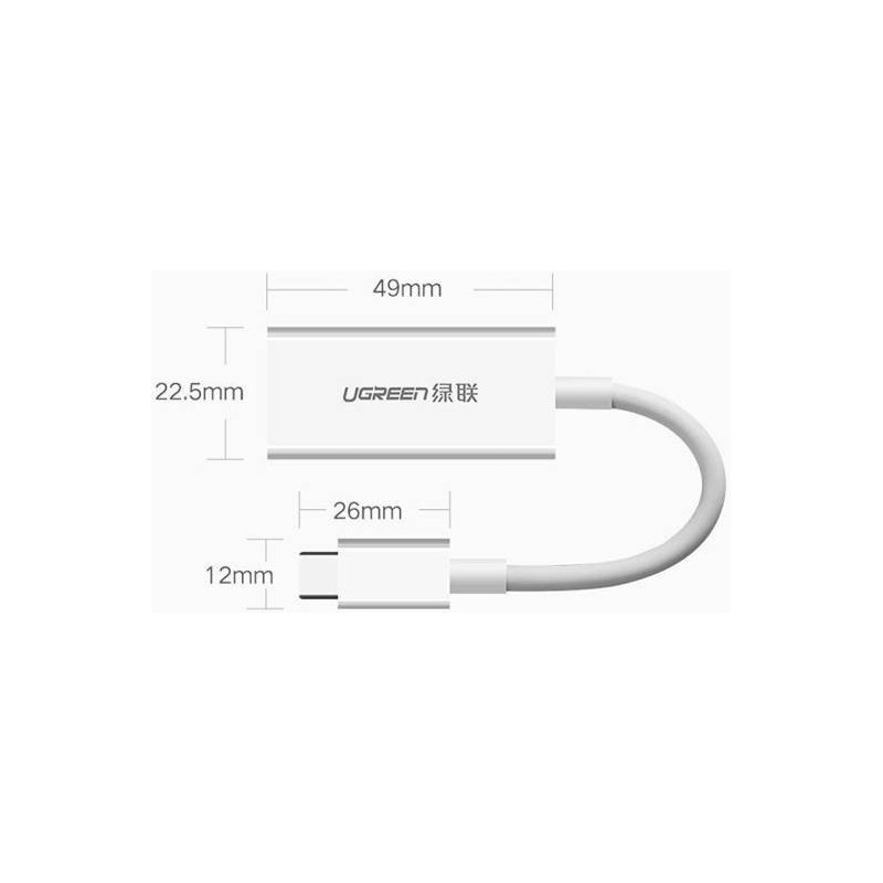 UGREEN USB-C to DisplayPort Adapter - MM130 - 40372