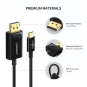 UGREEN USB Type C to DP Cable - MM139 - 50994