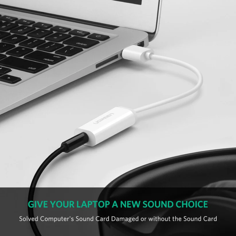 UGREEN USB External Stereo Sound Adapter - US206 - 30712
