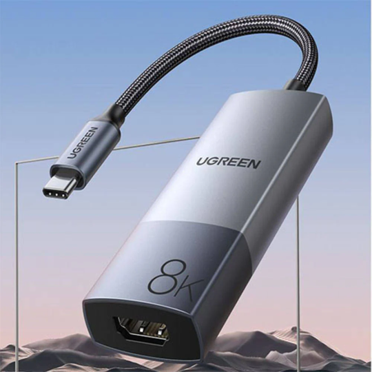 UGREEN USB C to HDMI 2.1 Adapter 8K@60Hz 4K@240Hz Thunderbolt 4/3 to HDMI Converter 48Gbps - CM491 - 50338