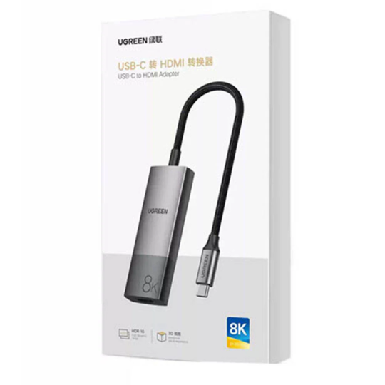 UGREEN USB C to HDMI 2.1 Adapter 8K@60Hz 4K@240Hz Thunderbolt 4/3 to HDMI Converter 48Gbps - CM491 - 50338