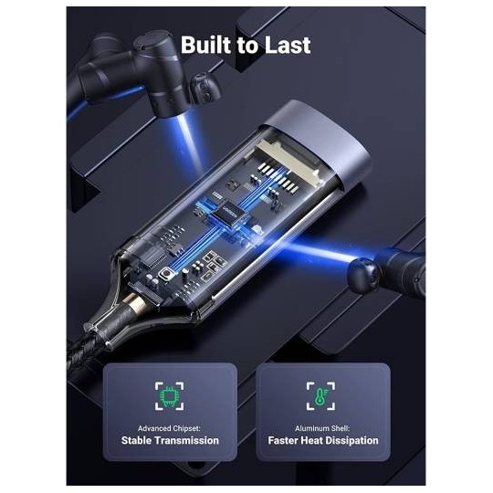 UGREEN 70444 USB C to HDMI Adapter Cable 4K@60Hz Aluminum Type C Thunderbolt 4/3 Converter Male to Female  - CM297 - 70444