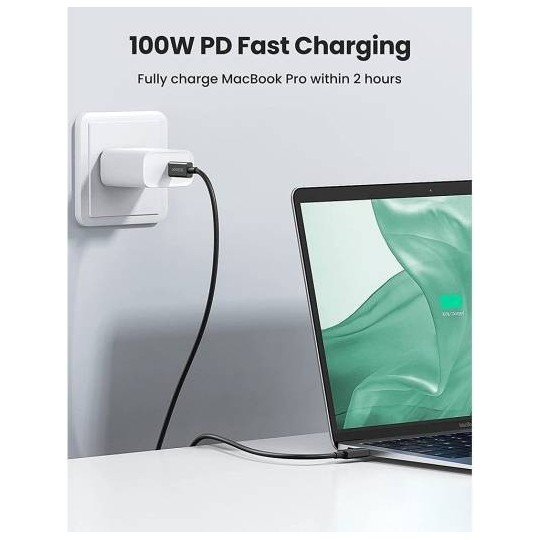 UGREEN Thunderbolt 4 Type C Male To Male Cable - US501 - 30389