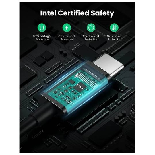 UGREEN Thunderbolt 4 Type C Male To Male Cable - US501 - 30389