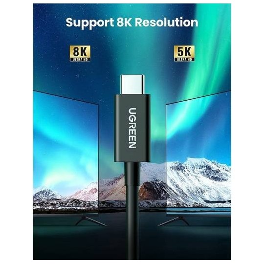 UGREEN Thunderbolt 4 Type C Male To Male Cable - US501 - 30389